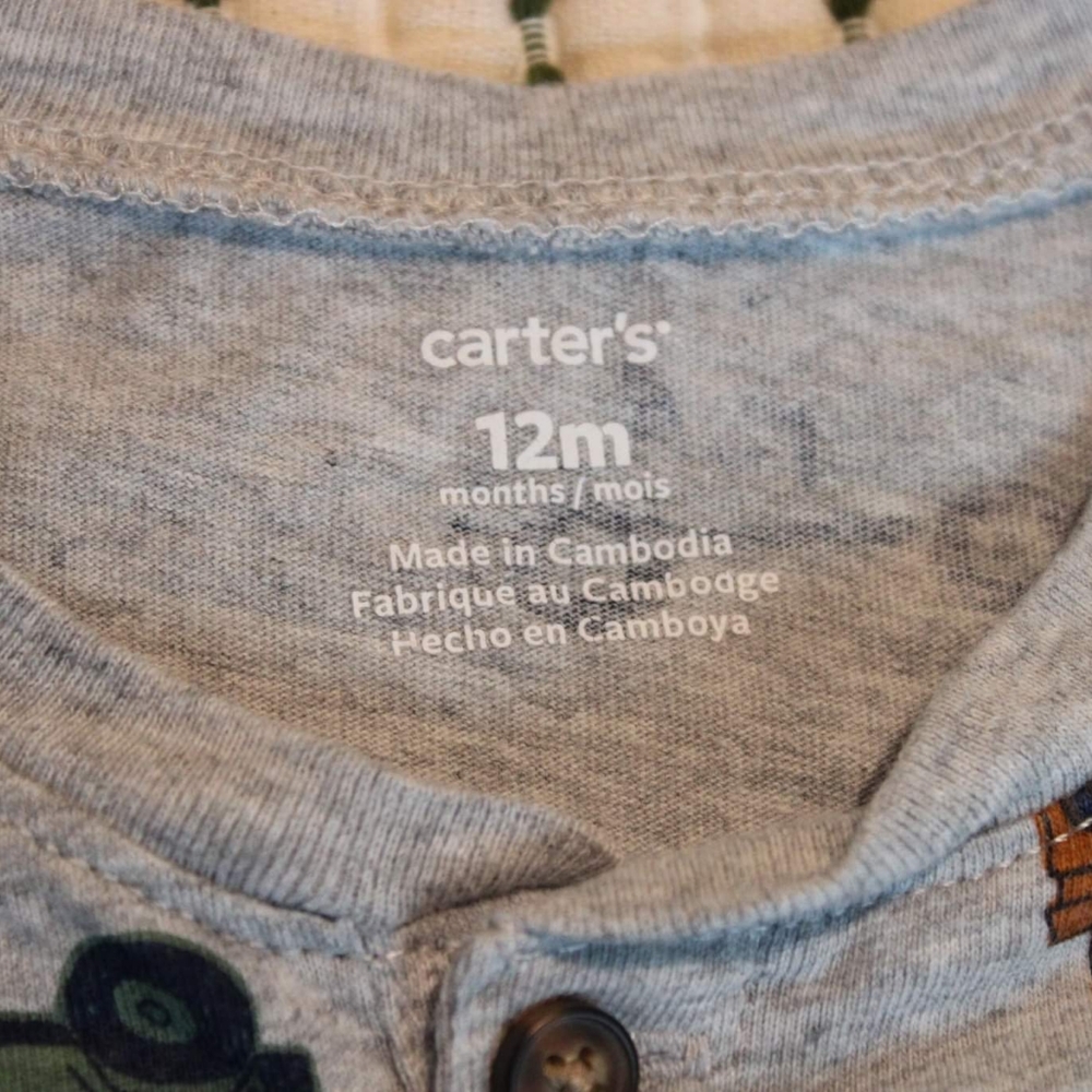 Carters Vehicle Henley - Picture 2 of 2